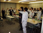 【社内安全大会風景(社内従事者全員)】